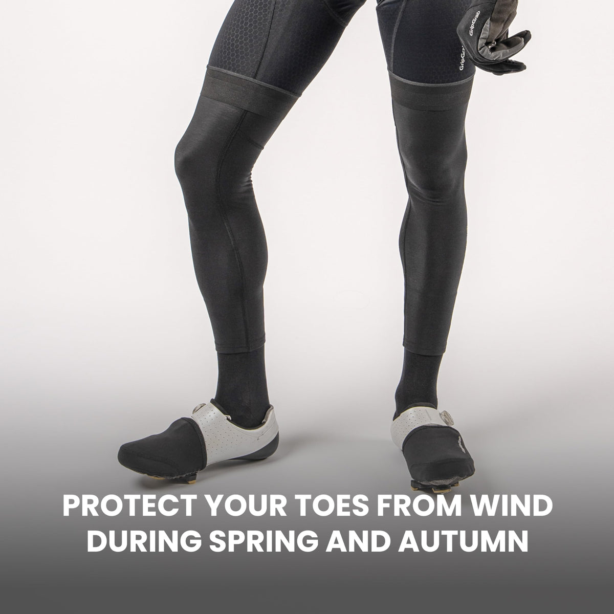 GripGrab Windproof Road Bike Toe Covers - Thermal Cycling Overshoes
