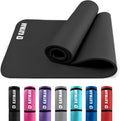 KAYMAN Yoga Mat - Non-Slip Extra Thick 8mm NBR Foam, Exercise Mat, 180x60cm