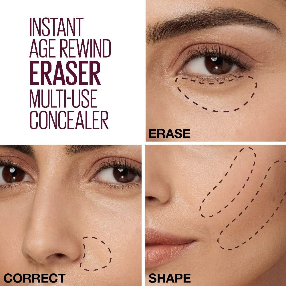 Maybelline Concealer Instant Anti Age Eraser Eye, For Dark Circles 01 Light