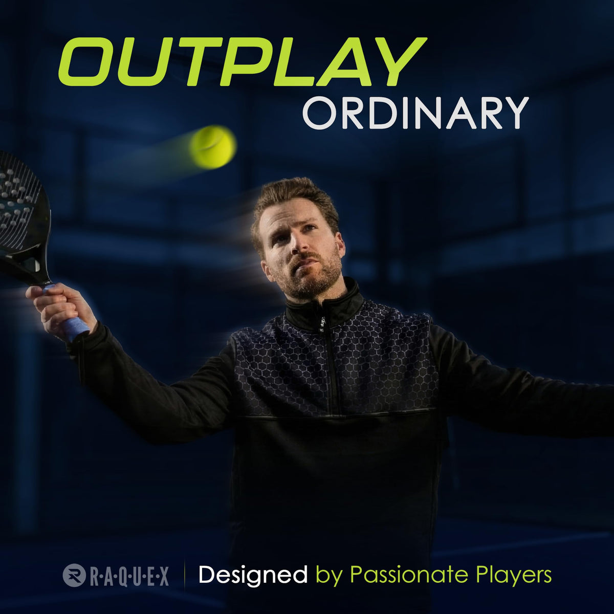 Raquex Elite Padel Balls - Standard or Pace - FIP Approved, 3 to 120 Balls
