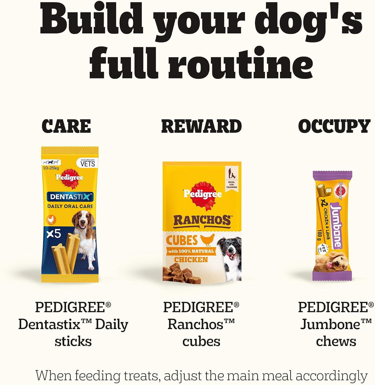 PEDIGREE BISCROK Adult Dog Treats Multi Mix Biscuits 500g