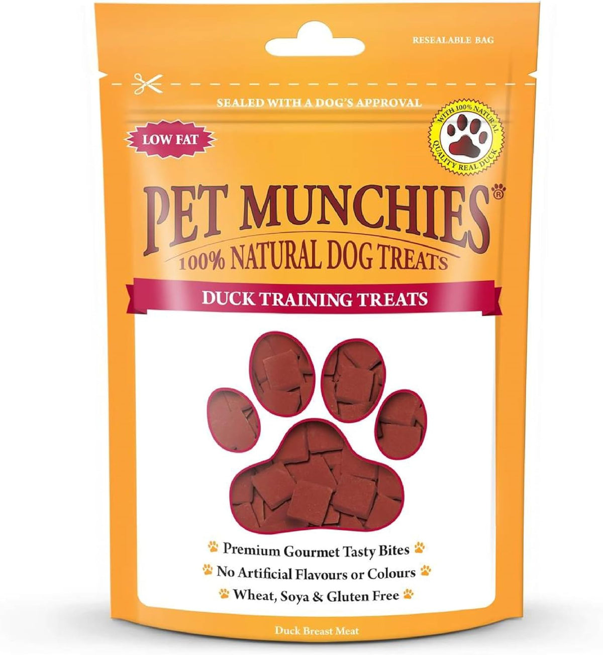 Pet Munchies Venison & Beef Liver Dog Training Treats, Grain Free Tasty Bites with Natural Real Meat, Low in Fat 50g