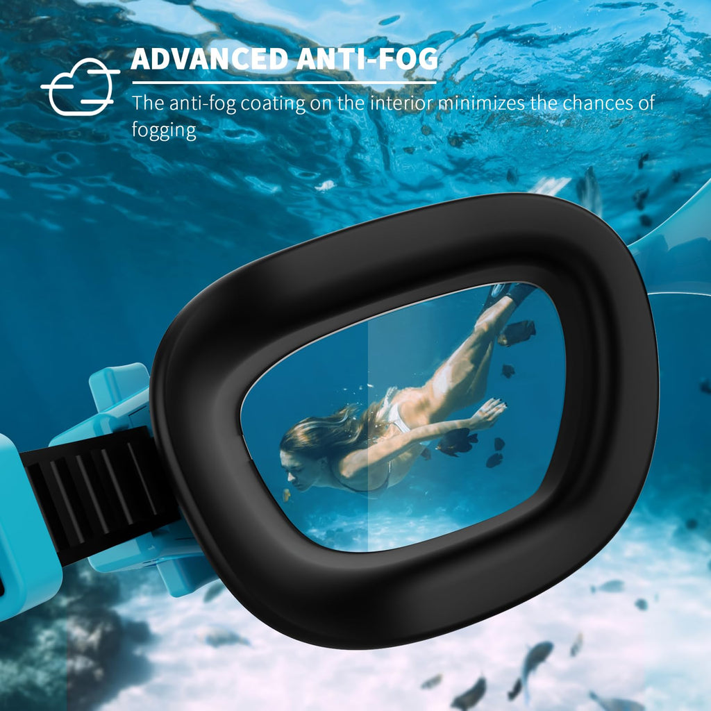 BEEWAY Kids Swimming Goggles for Boys Girls Age 6-14 Anti Fog & Leak Proof