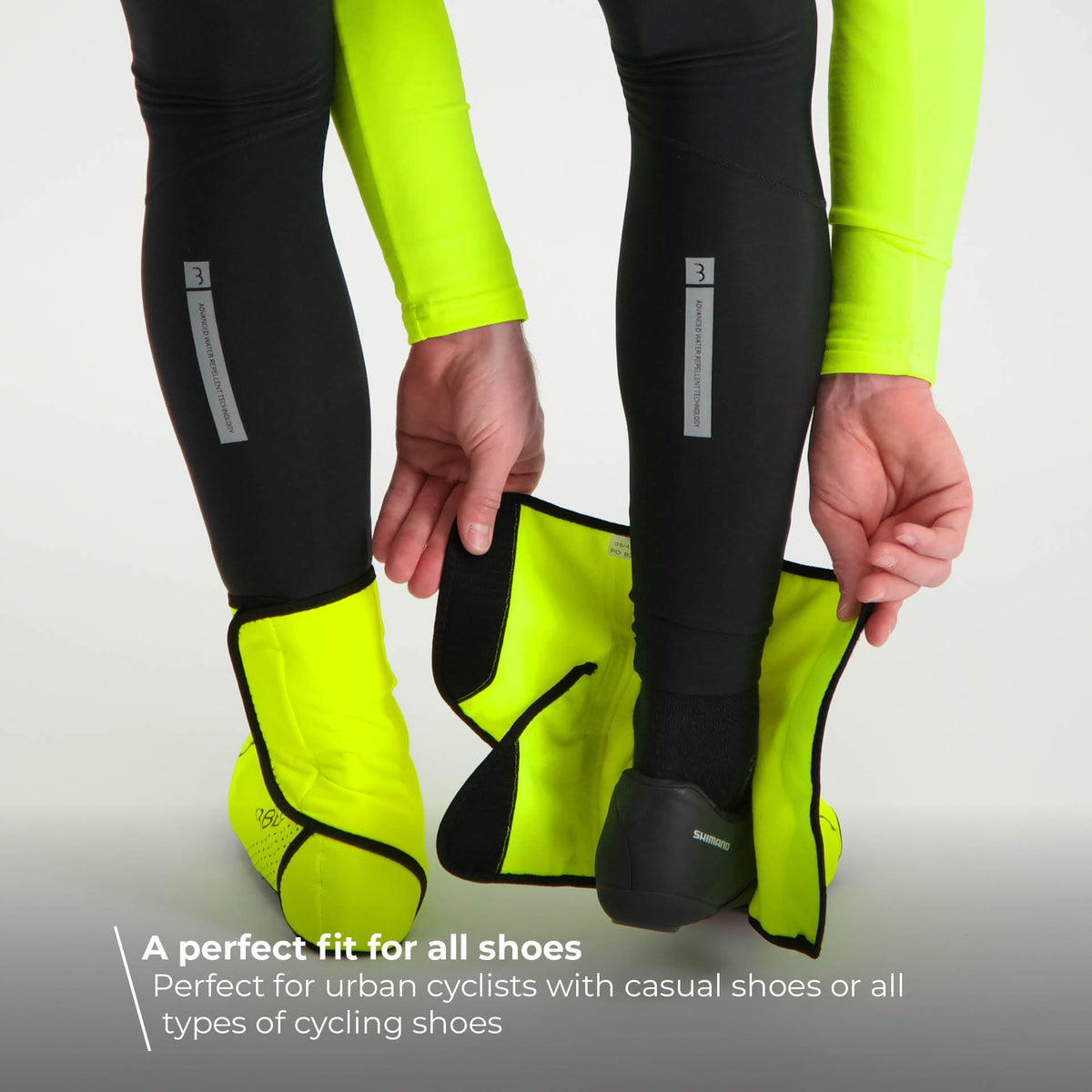 BBB Men's MultiFlex HV Cycling Shoe Covers