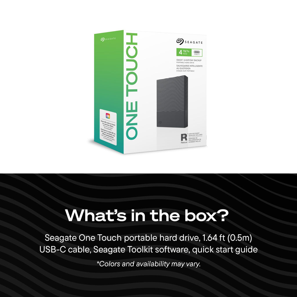 Seagate 2TB Portable Hard Drive | USB 3.0 (STGX2000400)