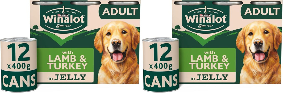 WINALOT Sunday Dinner Mixed in Gravy Wet Dog Food Pouches 40x100g
