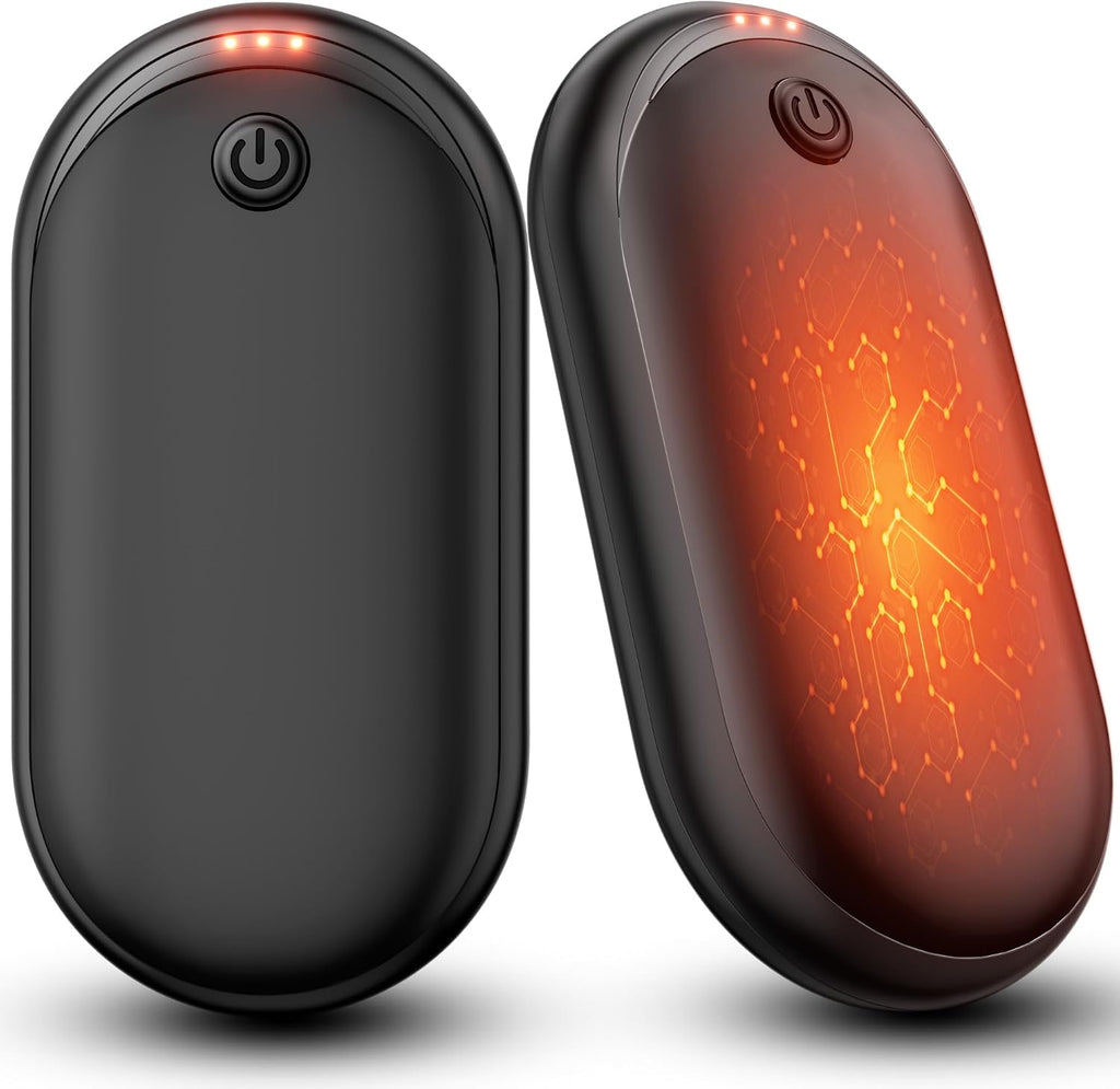 Hand Warmers Rechargeable 2 Pack, 24H Electric Portable Pocket Heater