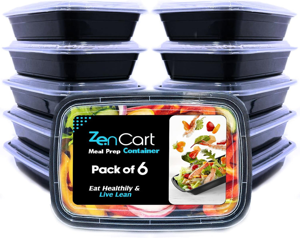 96 Pack Meal Prep Containers Reusable, BPA Free Food Prep Containers with Lids