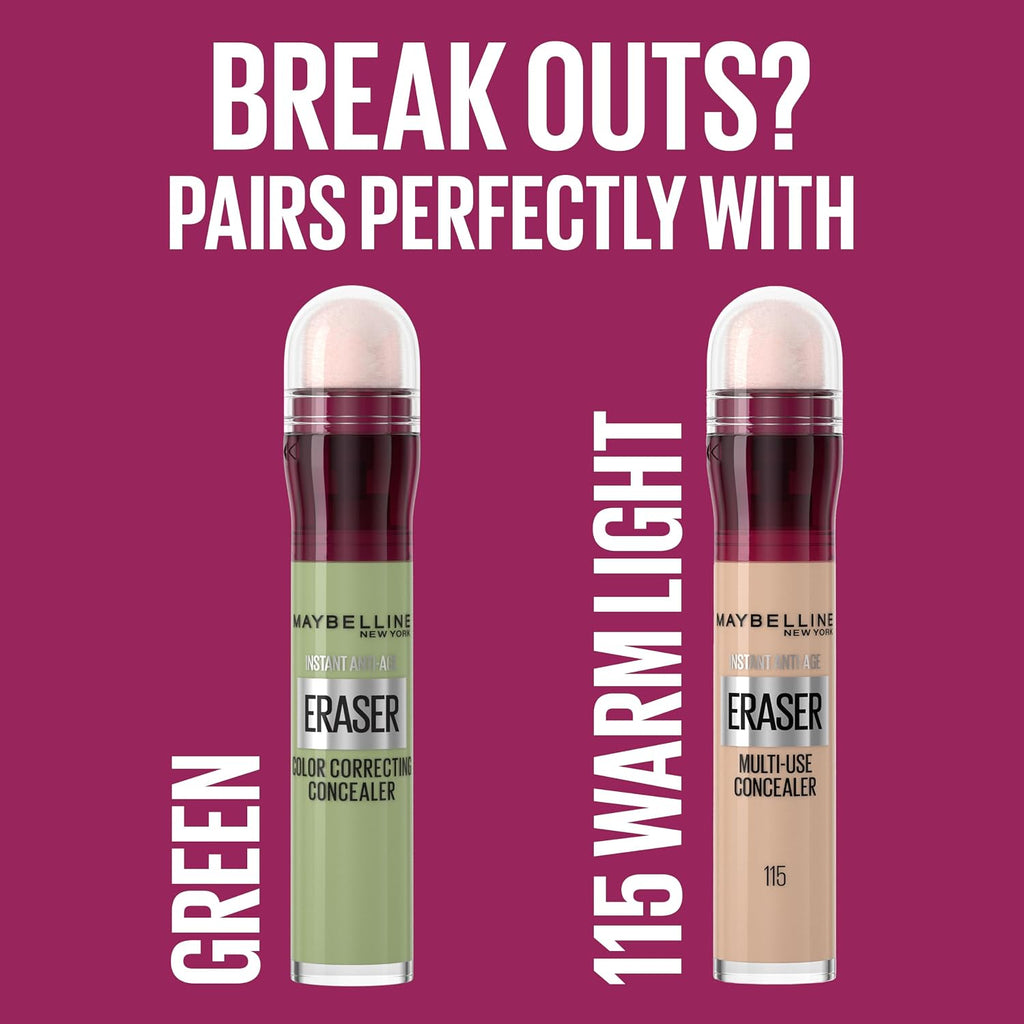 Maybelline Concealer Instant Anti Age Eraser Eye, For Dark Circles 01 Light
