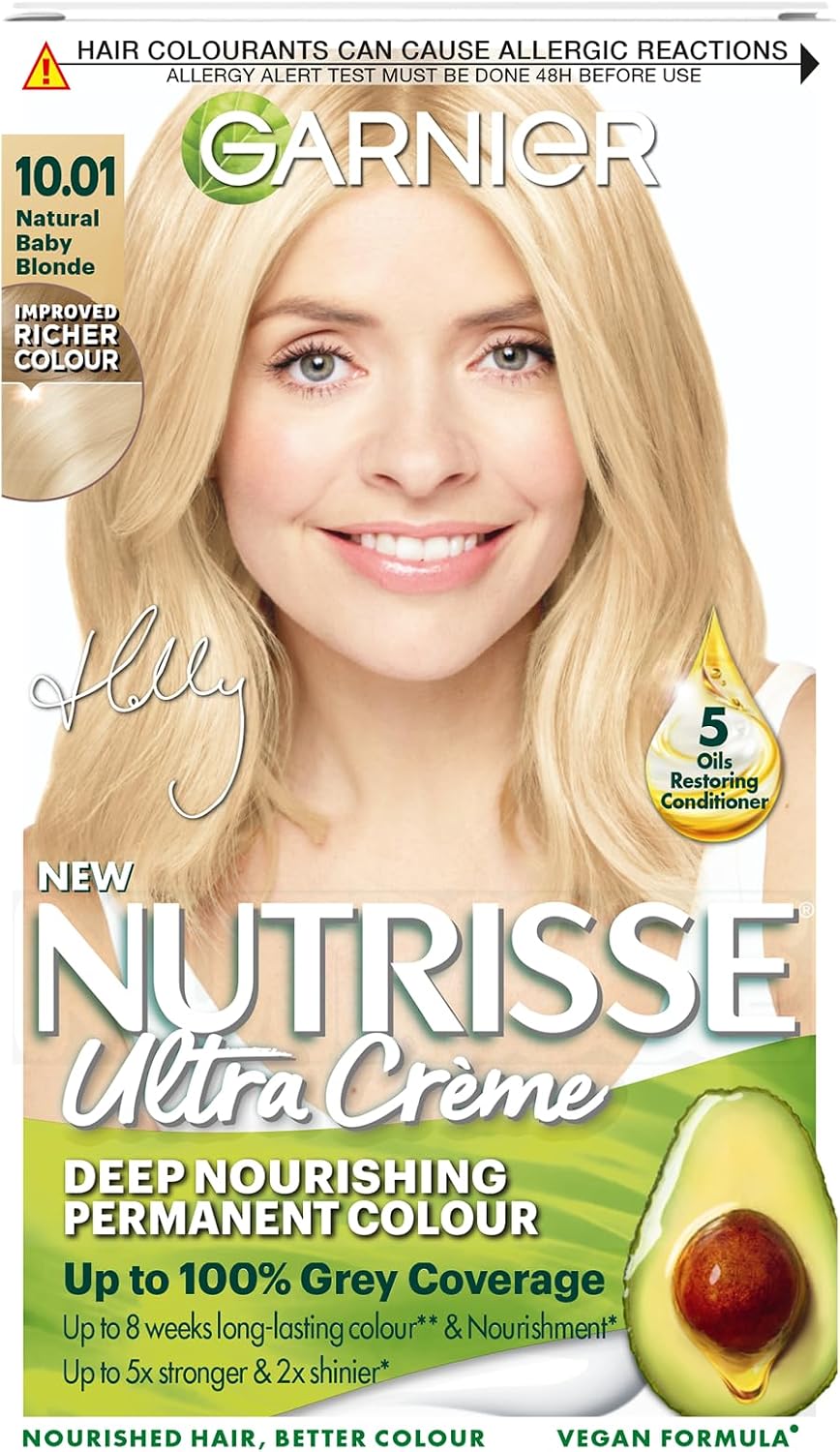 Garnier Nutrisse Ultra Color Permanent Hair Dye, 4.15 Iced Coffee Brown