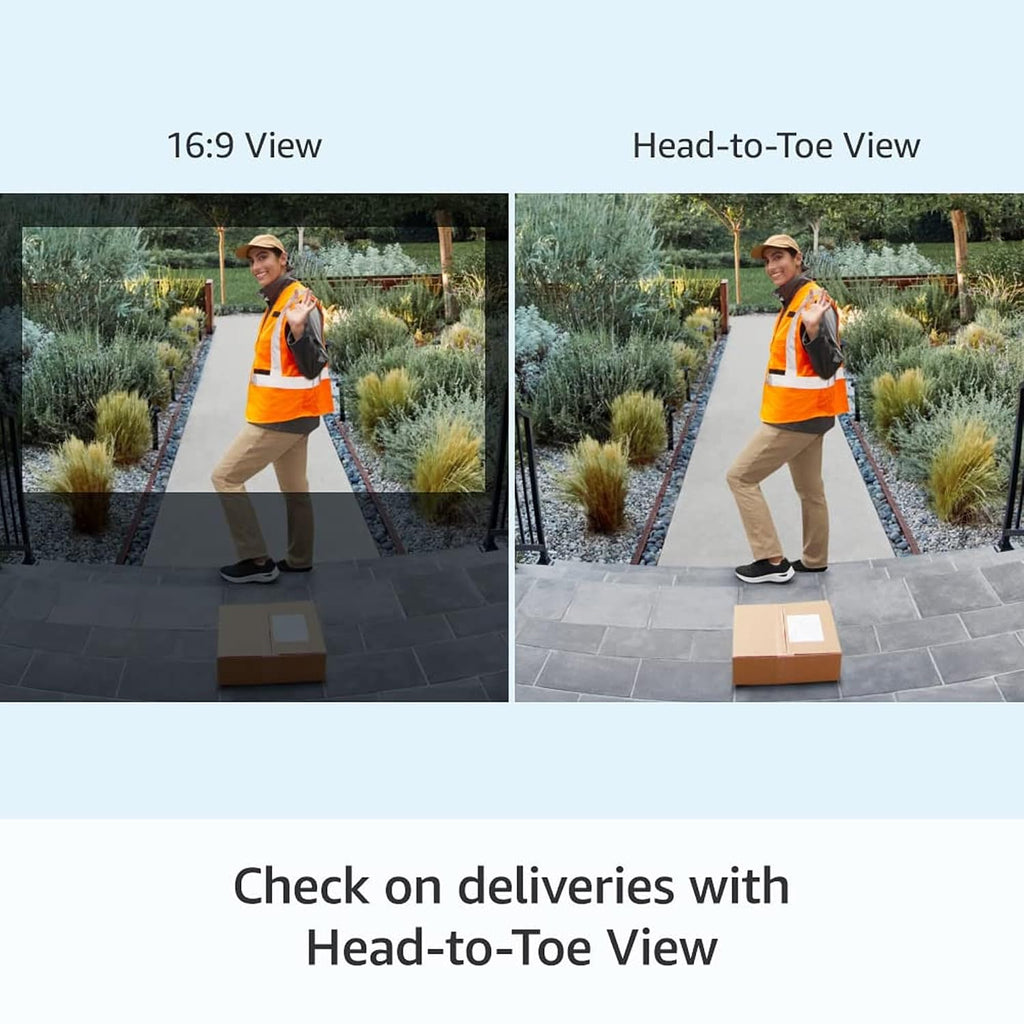 Ring Battery Video Doorbell Plus (Newest Gen) + Chime (3rd Gen) | DIY Wireless Video Doorbell Camera with 1536p HD Video, Head-To-Toe View, Quick Release Battery Pack | Easy to install (5min)