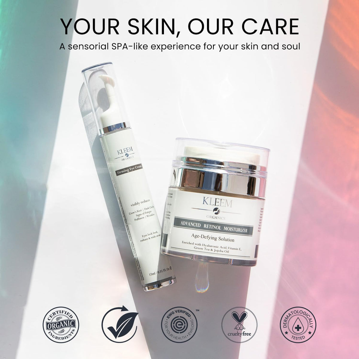 Kleem Organics Pro Collagen Anti Wrinkle Retinol Cream for Face