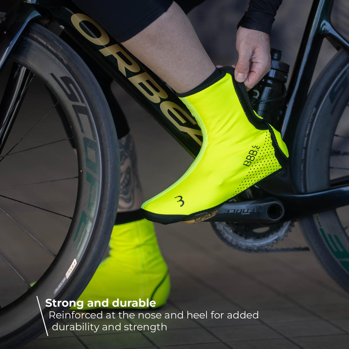 BBB Men's MultiFlex HV Cycling Shoe Covers