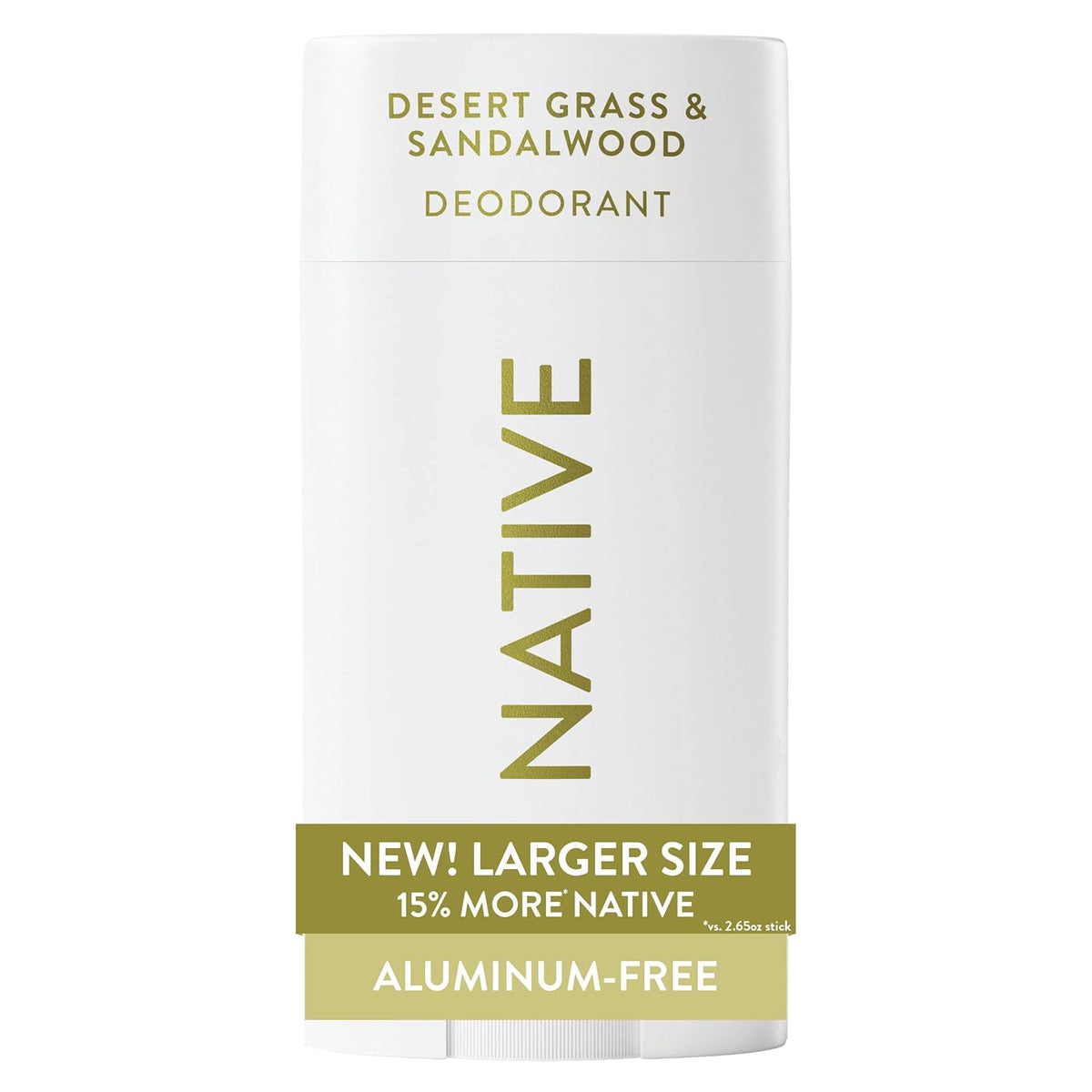Native Aluminum-Free Deodorant for Women & Men, Coconut & Vanilla, 2.65oz