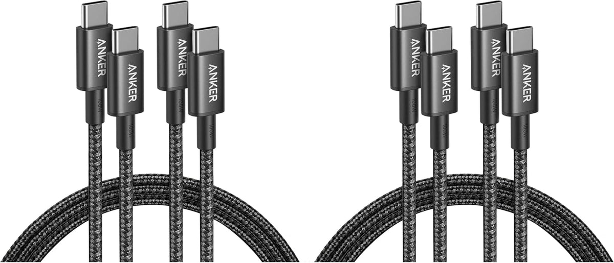 Anker USB C to USB C Charger Cable, 100W Fast Charging Cable (6 ft/1.8m)