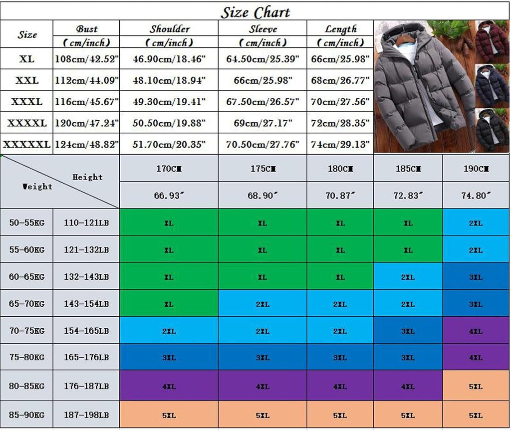 Winter Jackets for Men UK 2026 Thermal Warm Waterproof Zip Up Cargo Puffer Coats Outwear with Hood Cargo Fleece Jacket With Pockets Casual Pullover Work Plain Comfortable Sweatshirts