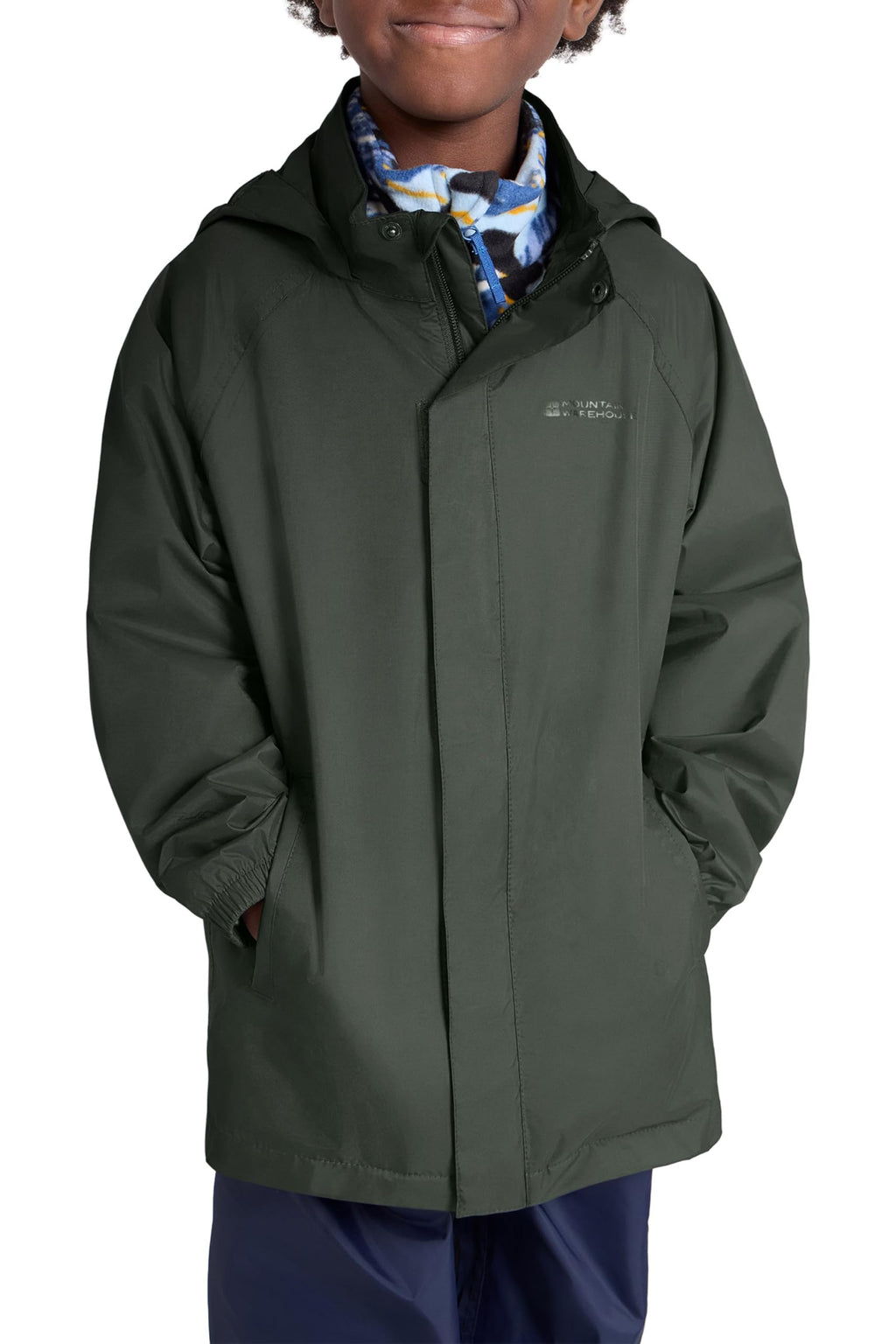 Mountain Warehouse Pakka Kids Waterproof Rain Jacket