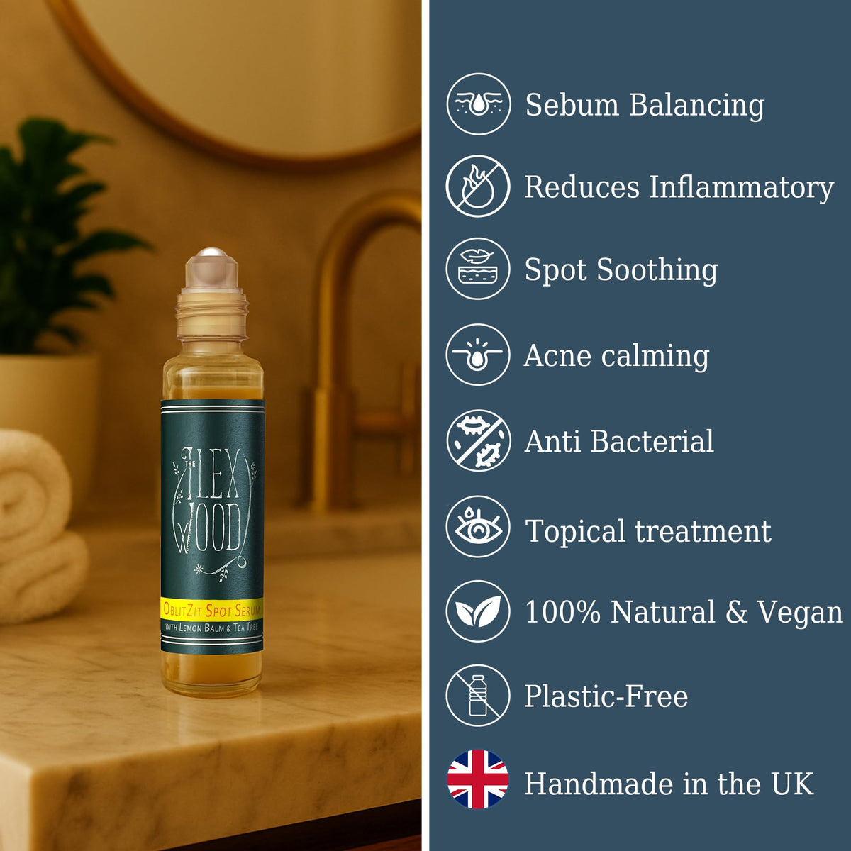 The Ilex Wood Rose & Frankincense Face Cream – Natural Moisturiser 60ml