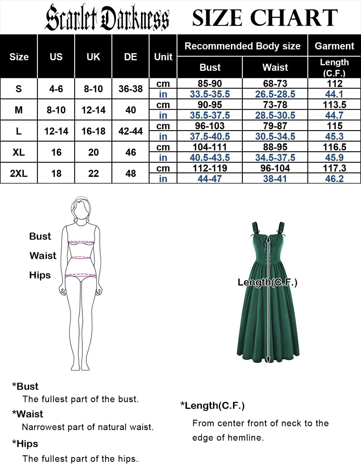 SCARLET DARKNESS Women's Renaissance Corset Dress Sleeveless Lace up A-Line Maxi Dresses