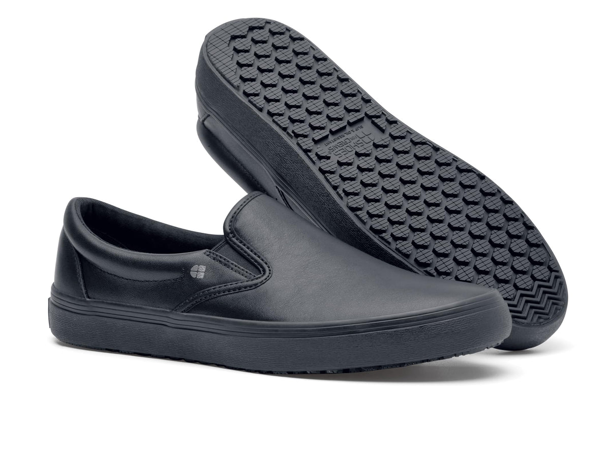 Shoes for Crews Unisex Slip-Resistant Work Sneakers – Comfortable, Lightweight, Water-Resistant & Non-Slip Work Shoes – Ideal for Men & Women in Catering, Restaurant, Kitchen – Merlin