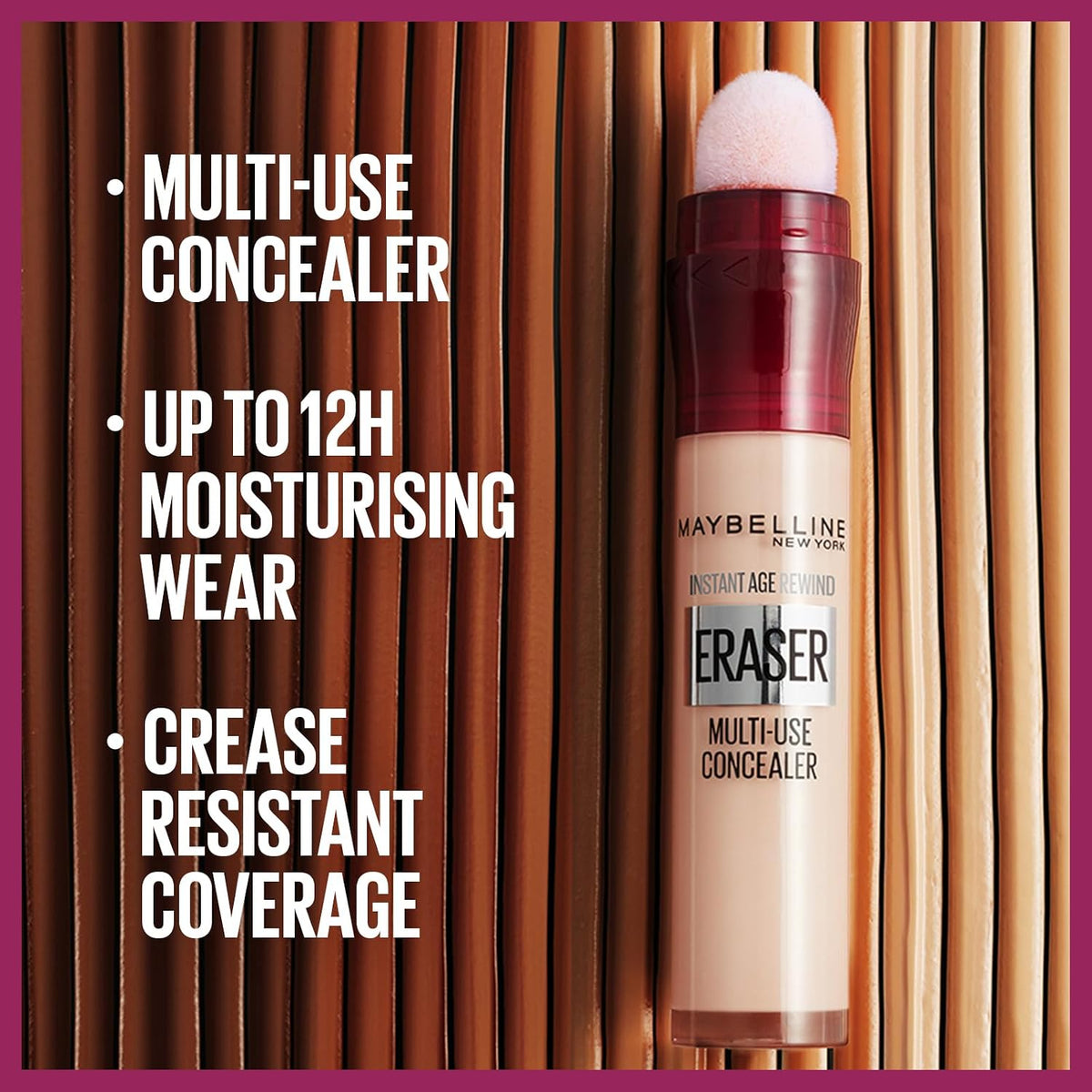 Maybelline Concealer Instant Anti Age Eraser Eye, For Dark Circles 01 Light