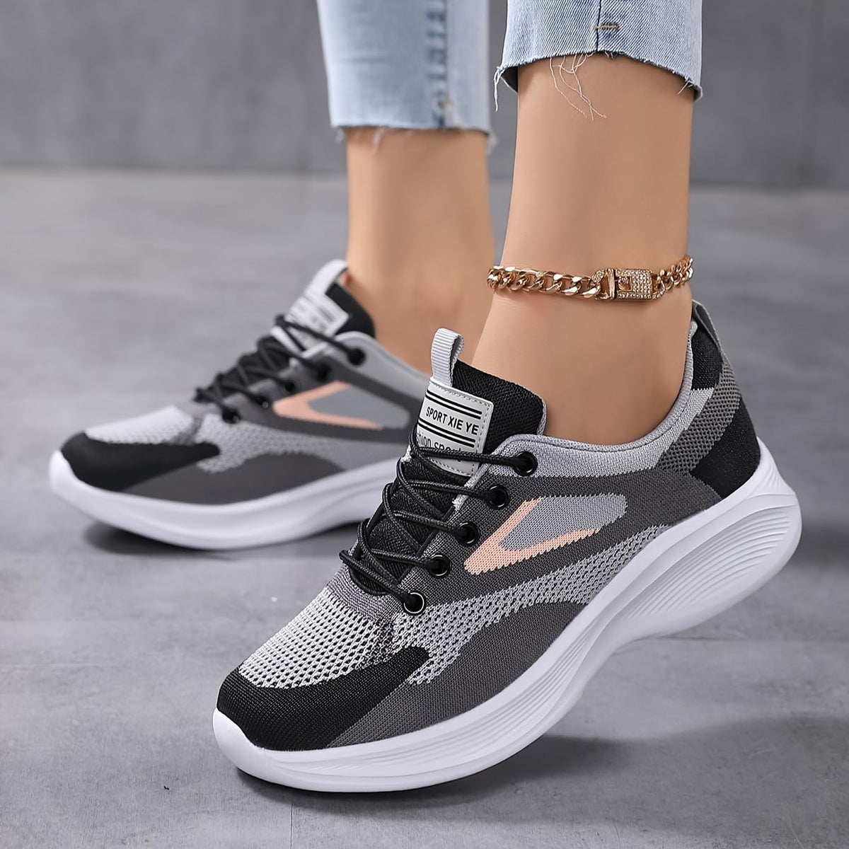 Women's Athletic Running Shoes Fashion Sport Gym Walking Shoes Jogging Tennis Fitness Sneaker