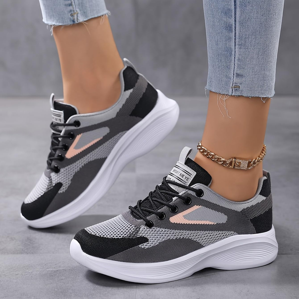 Women's Athletic Running Shoes Fashion Sport Gym Walking Shoes Jogging Tennis Fitness Sneaker