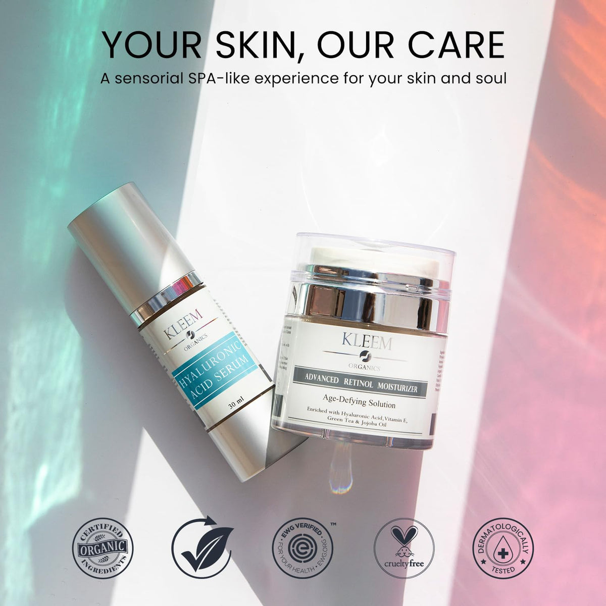 Kleem Organics Pro Collagen Anti Wrinkle Retinol Cream for Face