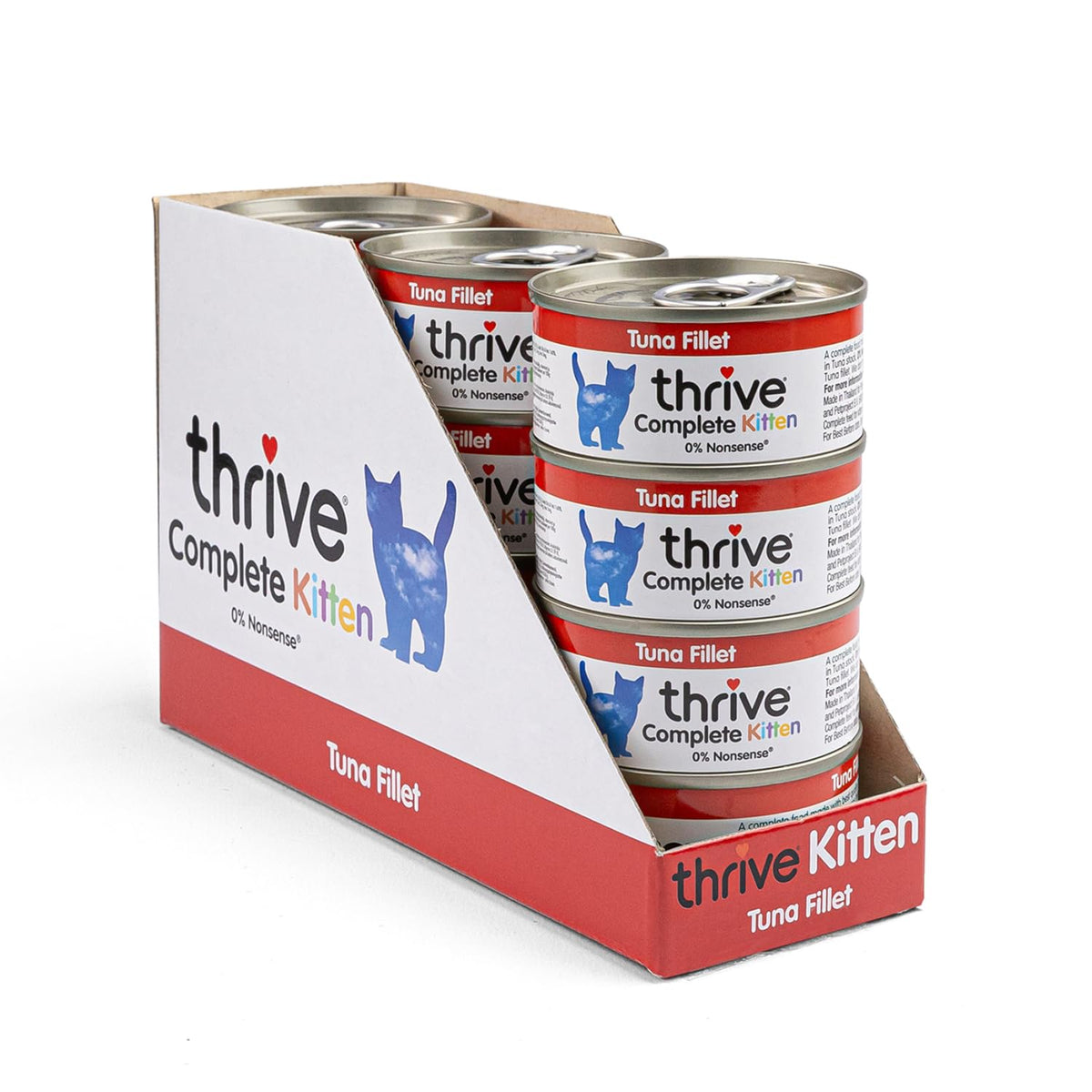 Thrive Complete Tuna with Salmon Wet Cat Food Cans – Adult & Senior – 6 x 75g