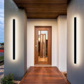 Outdoor LED Wall Light 120cm 42W Black IP65 Long Strip Garden Light Mikeru