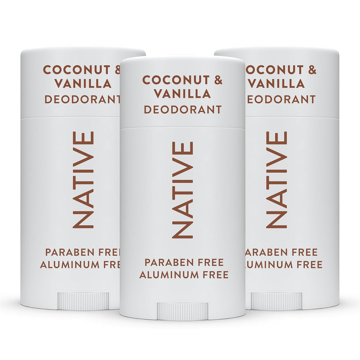 Native Aluminum-Free Deodorant for Women & Men, Coconut & Vanilla, 2.65oz