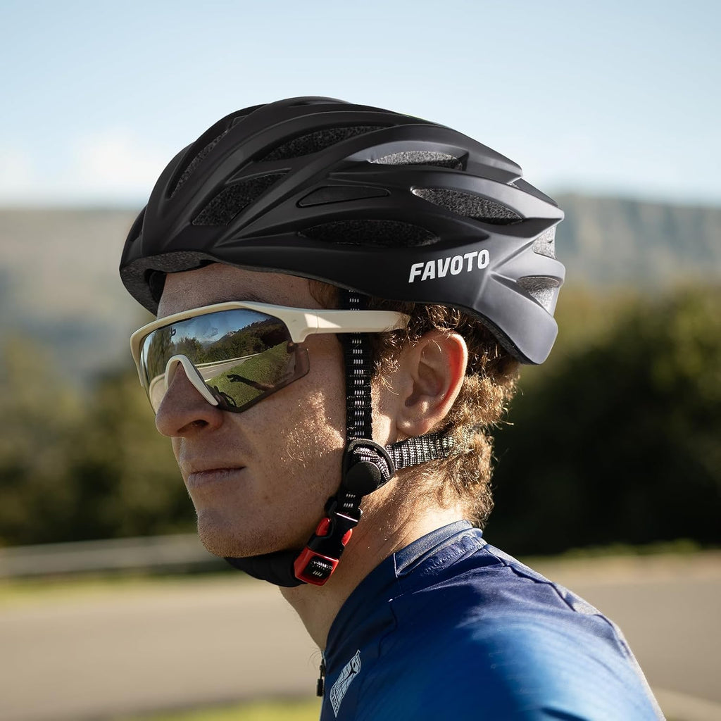 Favoto Bike Helmet for Adult Commute & Road Cycling, Lightweight 27-Vent