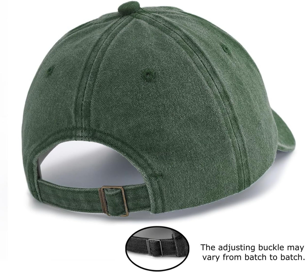 1 pc Print Washed Baseball Cap, Classic Casual Soft Sweatband，Adjustable Size，Suitable for Outdoor Sports Daily Wear