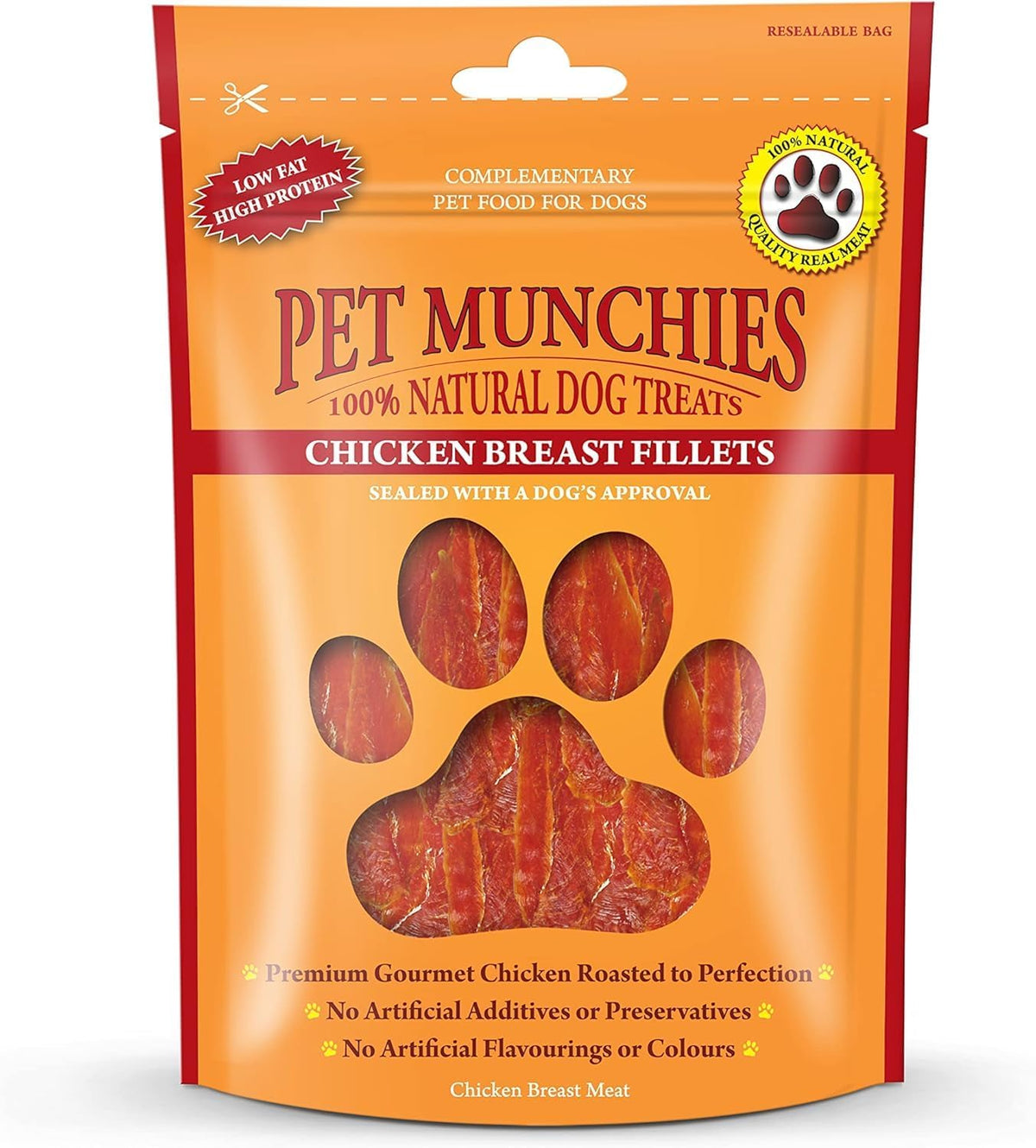 Pet Munchies Venison & Beef Liver Dog Training Treats, Grain Free Tasty Bites with Natural Real Meat, Low in Fat 50g