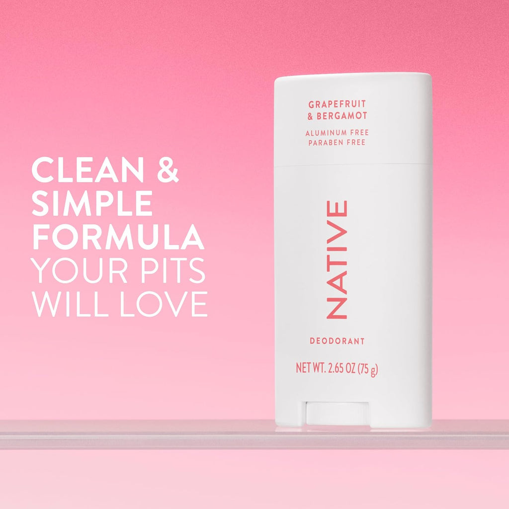 Native Aluminum-Free Deodorant for Women & Men, Coconut & Vanilla, 2.65oz