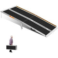 Wheelchair Ramp 6FT Foldable Aluminum 362KG Extra Wide Transition Plate Portable