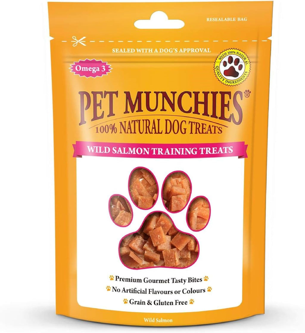 Pet Munchies Venison & Beef Liver Dog Training Treats, Grain Free Tasty Bites with Natural Real Meat, Low in Fat 50g