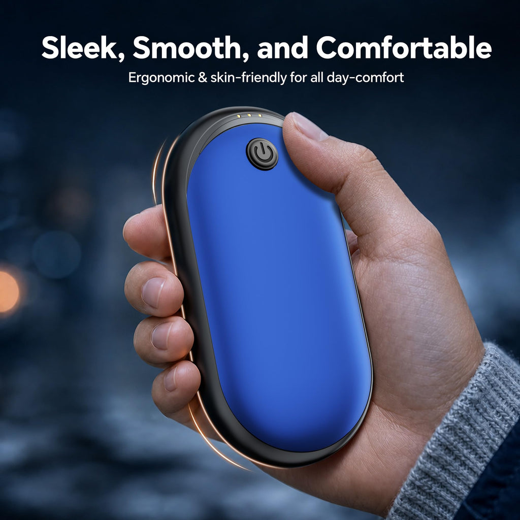 Hand Warmers Rechargeable 2 Pack, 24H Electric Portable Pocket Heater
