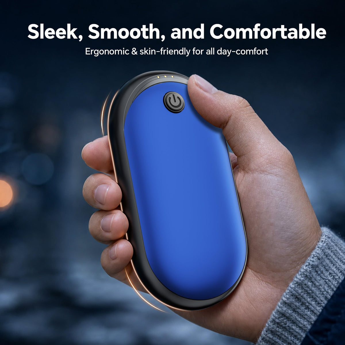 Hand Warmers Rechargeable 2 Pack, 24H Electric Portable Pocket Heater
