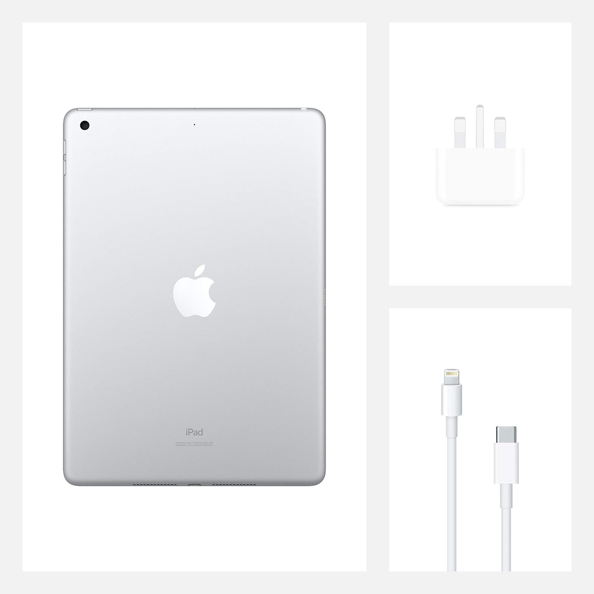 2020 Apple iPad (10.2-inch, Wi-Fi, 32GB) Silver (Renewed)
