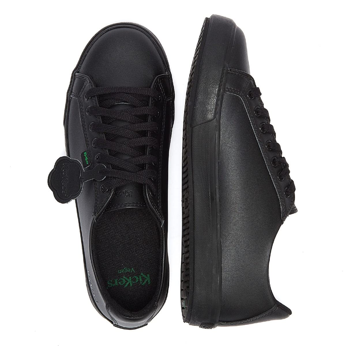 Kickers Unisex Tovni Lacer Low-Top Trainers | Sporty Sneaker-Inspired Style | Secure Lace-Up Fit, Cushioned for All-Day Wear