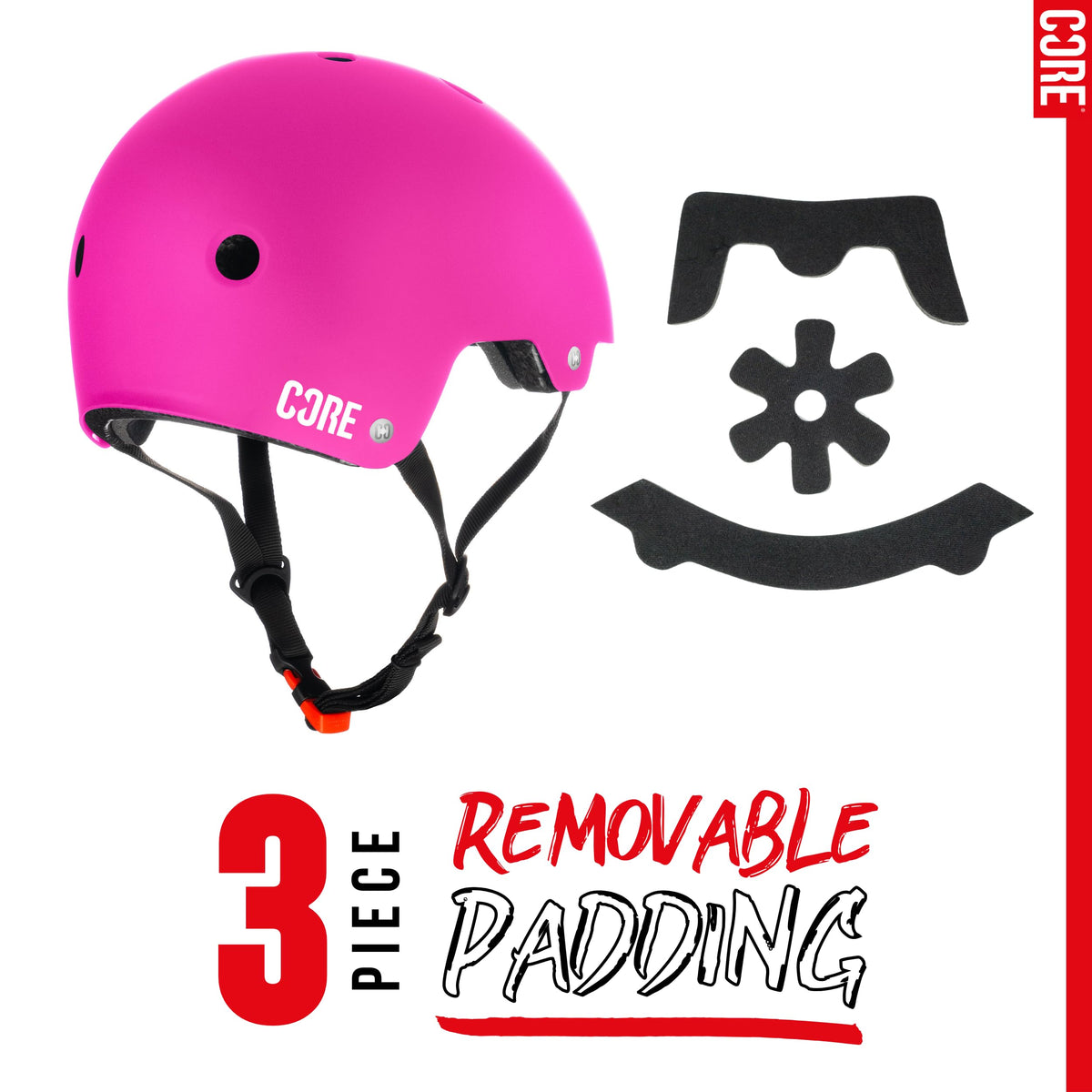 CORE Protection Helmet Skate/BMX/Bike/MTB/Roller Derby/Scooter
