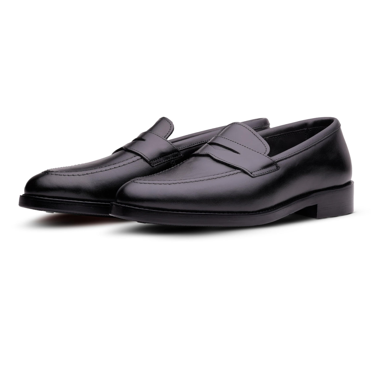 VENTOR Men's Leather Penny Loafers