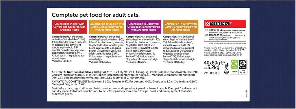 FELIX Soup Tender Strips Farm Selection Wet Cat Food 6x48g (Pack of 8)