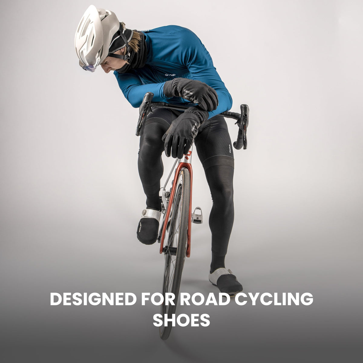GripGrab Windproof Road Bike Toe Covers - Thermal Cycling Overshoes