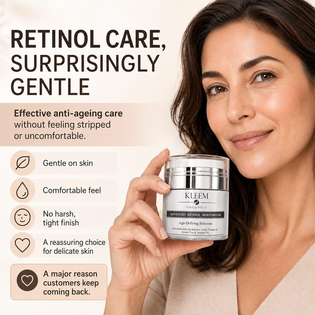 Kleem Organics Pro Collagen Anti Wrinkle Retinol Cream for Face