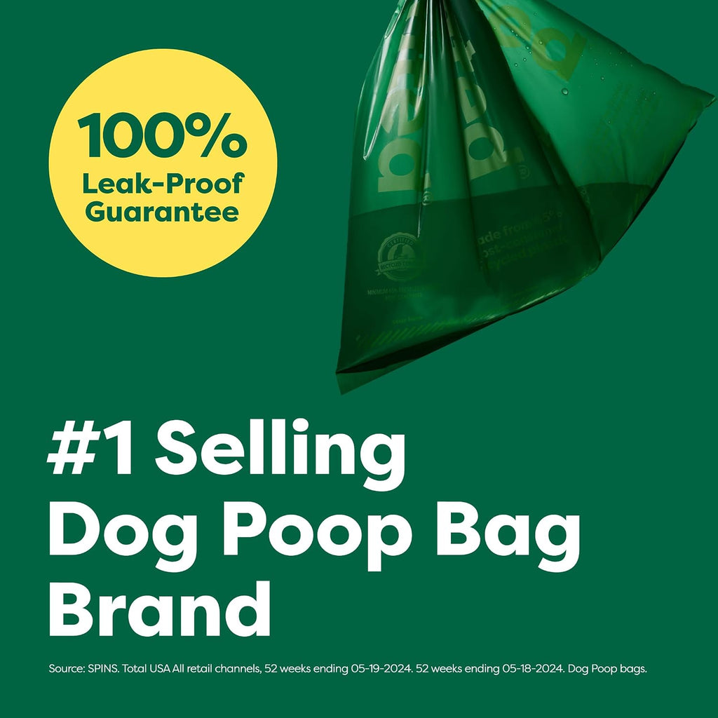 Earth Rated Dog Poo Bags, Guaranteed Leak Proof and Extra Thick Waste Bag Refill Rolls For Dogs, Lavender Scented, 120 Count