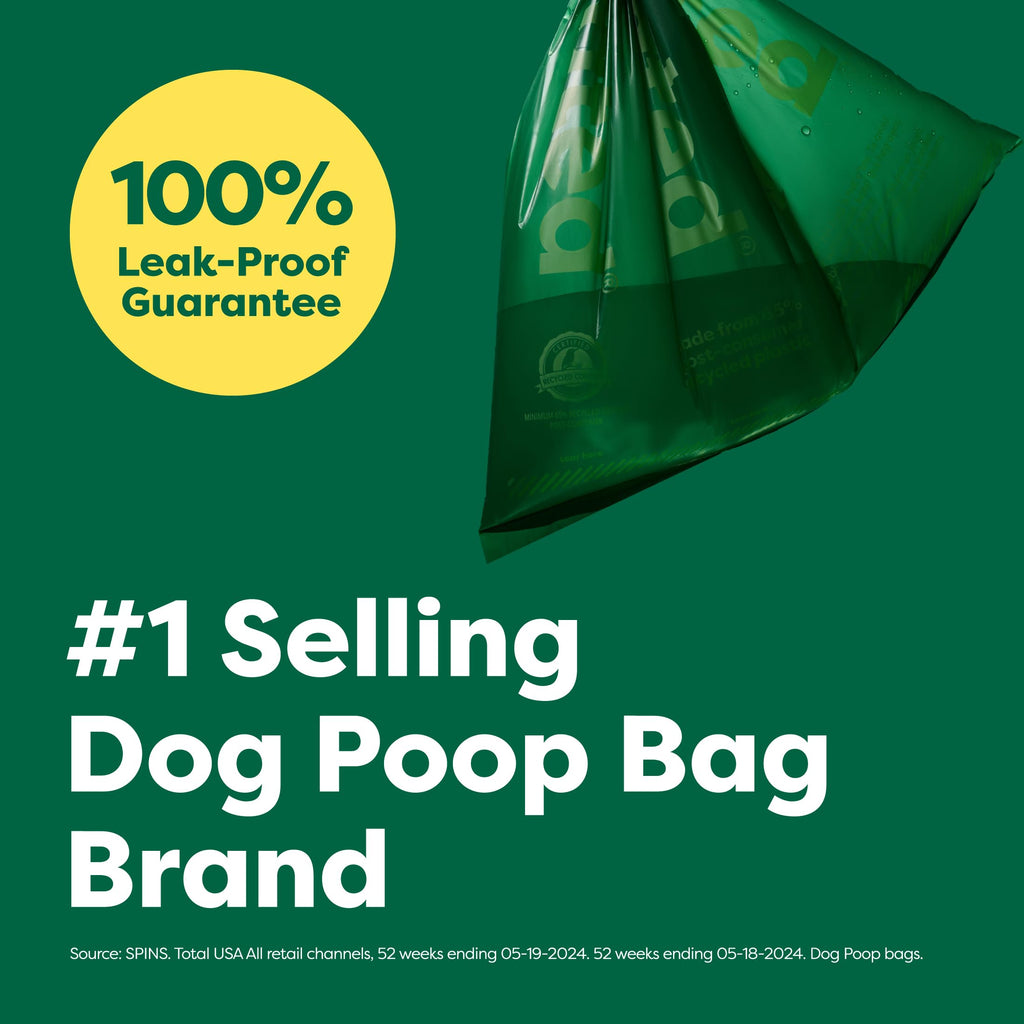 Earth Rated Dog Poo Bags, Guaranteed Leak Proof and Extra Thick Waste Bag Refill Rolls For Dogs, Lavender Scented, 120 Count