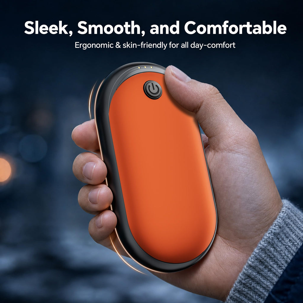 Hand Warmers Rechargeable 2 Pack, 24H Electric Portable Pocket Heater