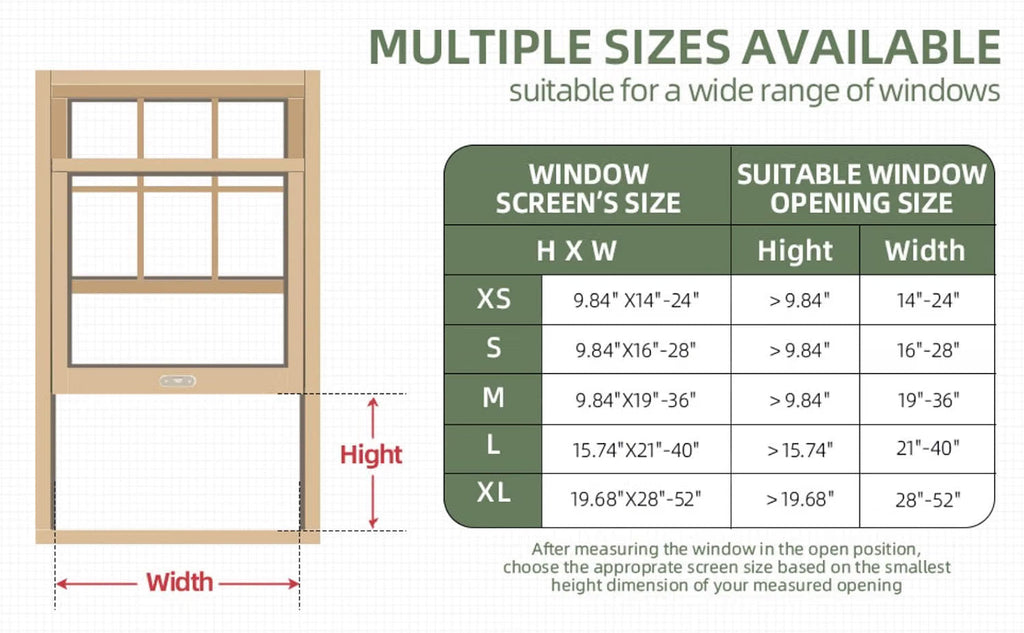 Adjustable Window Screen 50x70-132cm Aluminum Anti Mosquito Mesh White Flyzzz